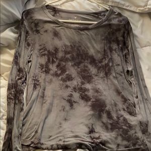 Long sleeve tie-dye